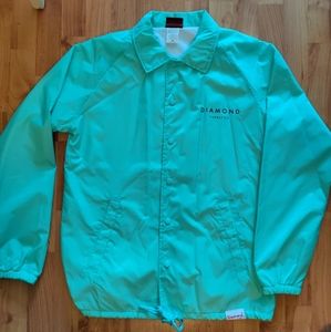 Diamond Supply Co. Green/Blue Windbreaker